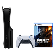 Sony PlayStation 5 Slim Disc Edition + Call of Duty: Black Ops 7 + Covers Zwart