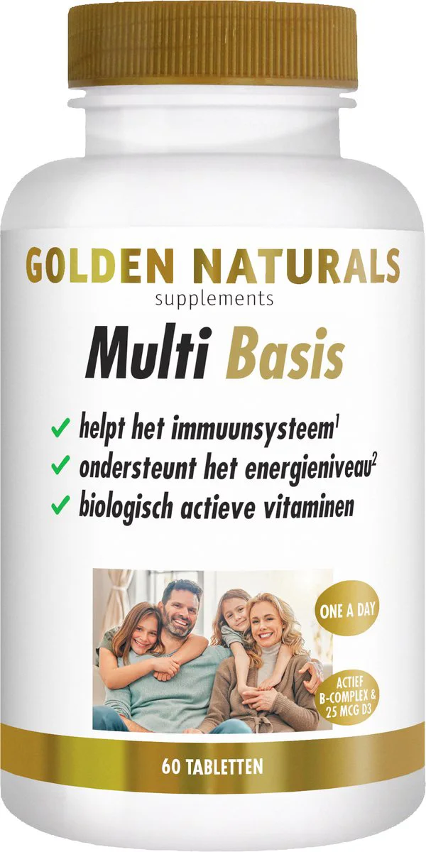 Golden Naturals Multi Basis 60 tabletten