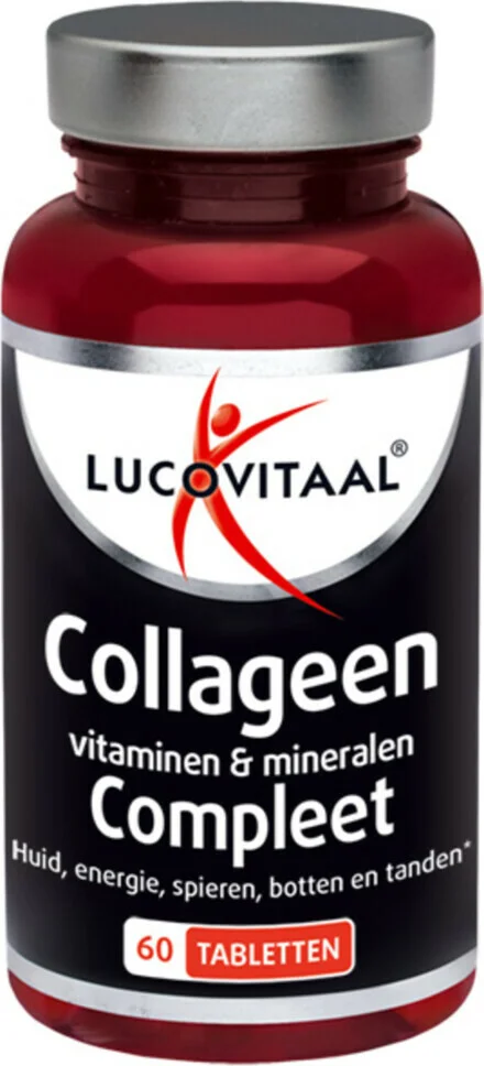 2x Lucovitaal Collageen Vitaminen en Mineralen Compleet 60 tabletten