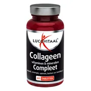 2x Lucovitaal Collageen Vitaminen en Mineralen Compleet 60 tabletten