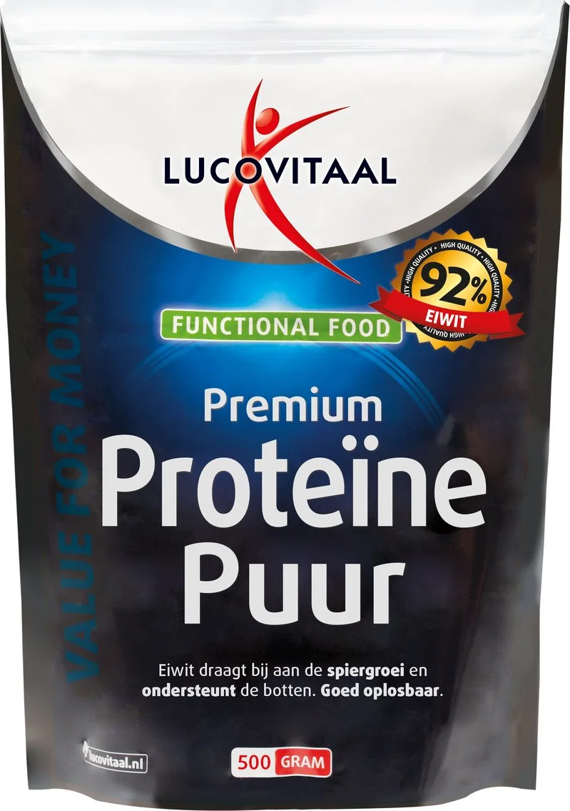 Lucovitaal Premium Soja Proteïne Puur 500 gr