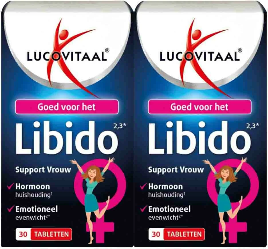 2x Lucovitaal Libido Support Vrouw 30 tabletten