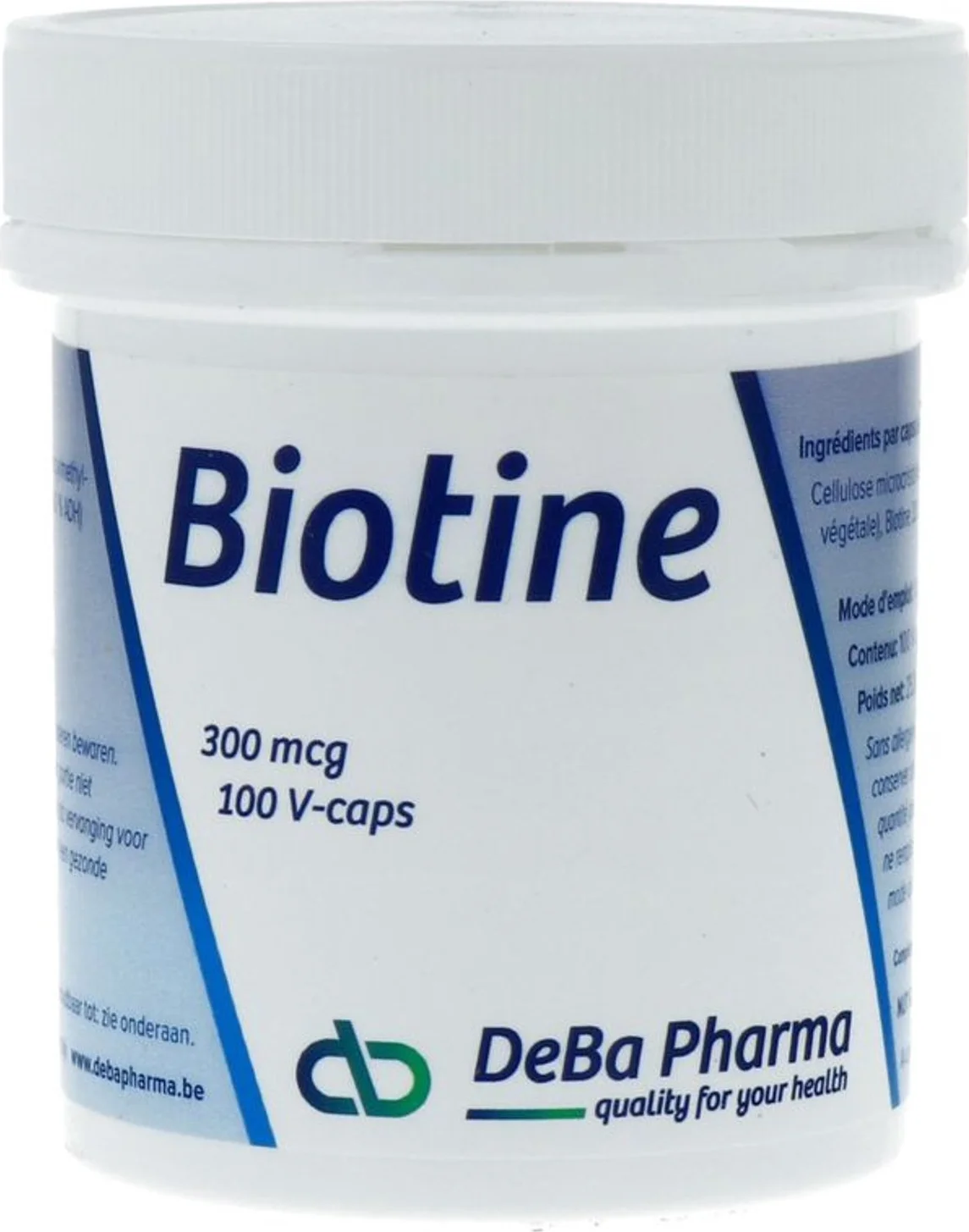 Deba Pharma Biotine Capsules 100VCP