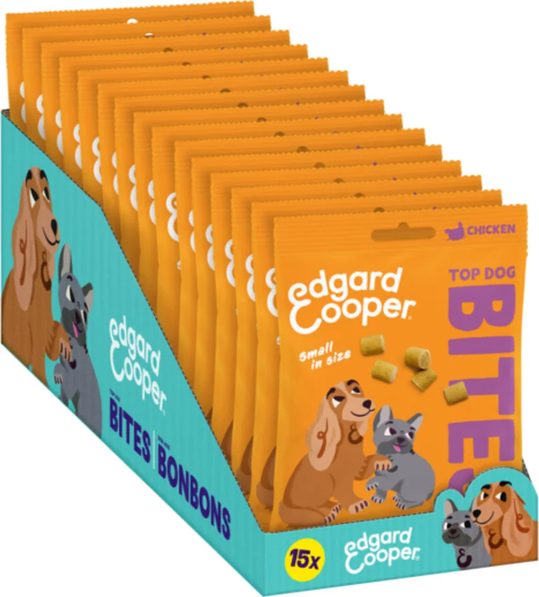 15x Edgard & Cooper Adult Bite S Kip 50 gr