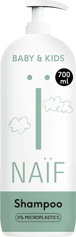 4x Naif Baby & Kids Verzorgende Shampoo 700 ml