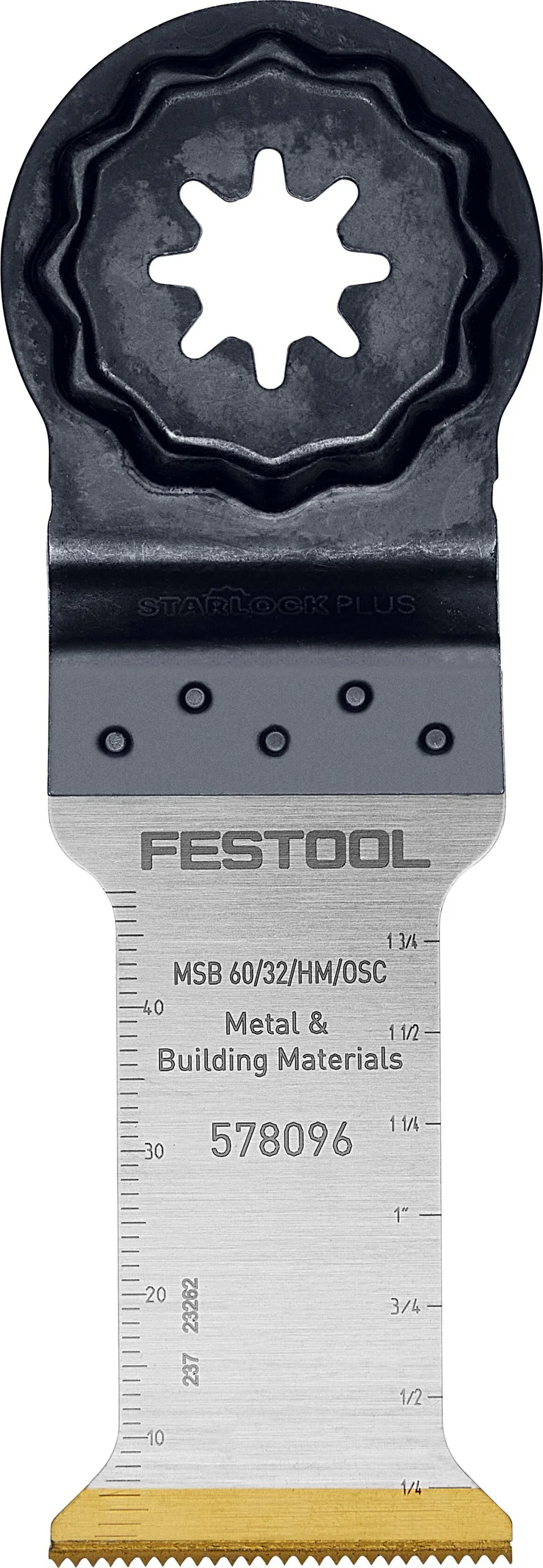 Festool MSB 60/32/HM/OSC Multitool Zaagblad HM - 578096