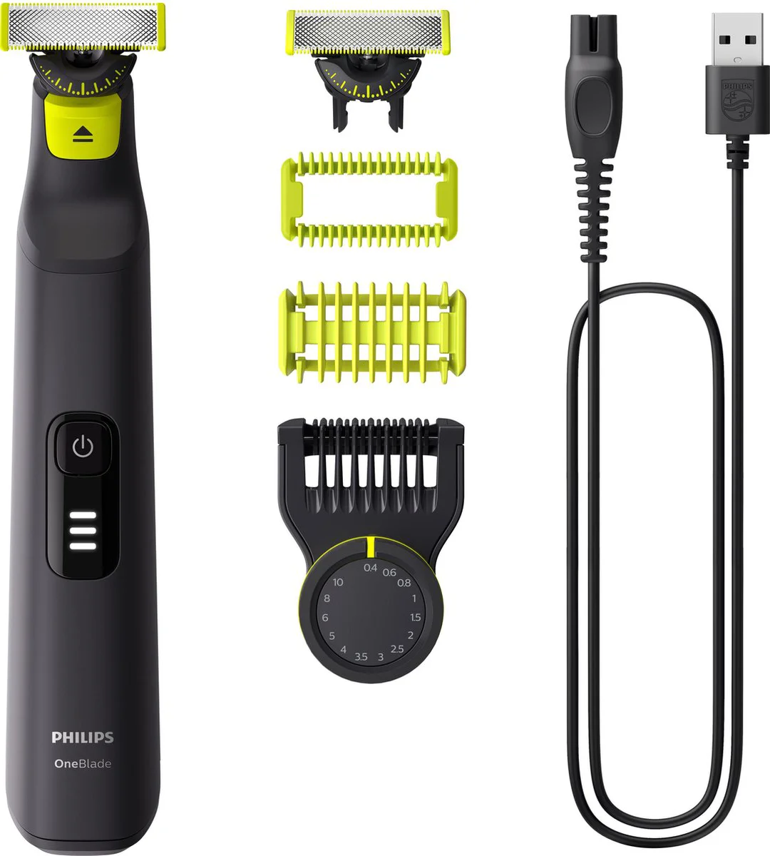 Philips OneBlade Pro 360 QP6542/15 Face & Body Zwart