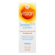 2x Vision Zonnebrand Sensitive SPF 50 180 ml