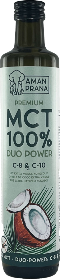 Aman Prana Premium Mct 100% Extra Vierge Coconut Oil 500ML