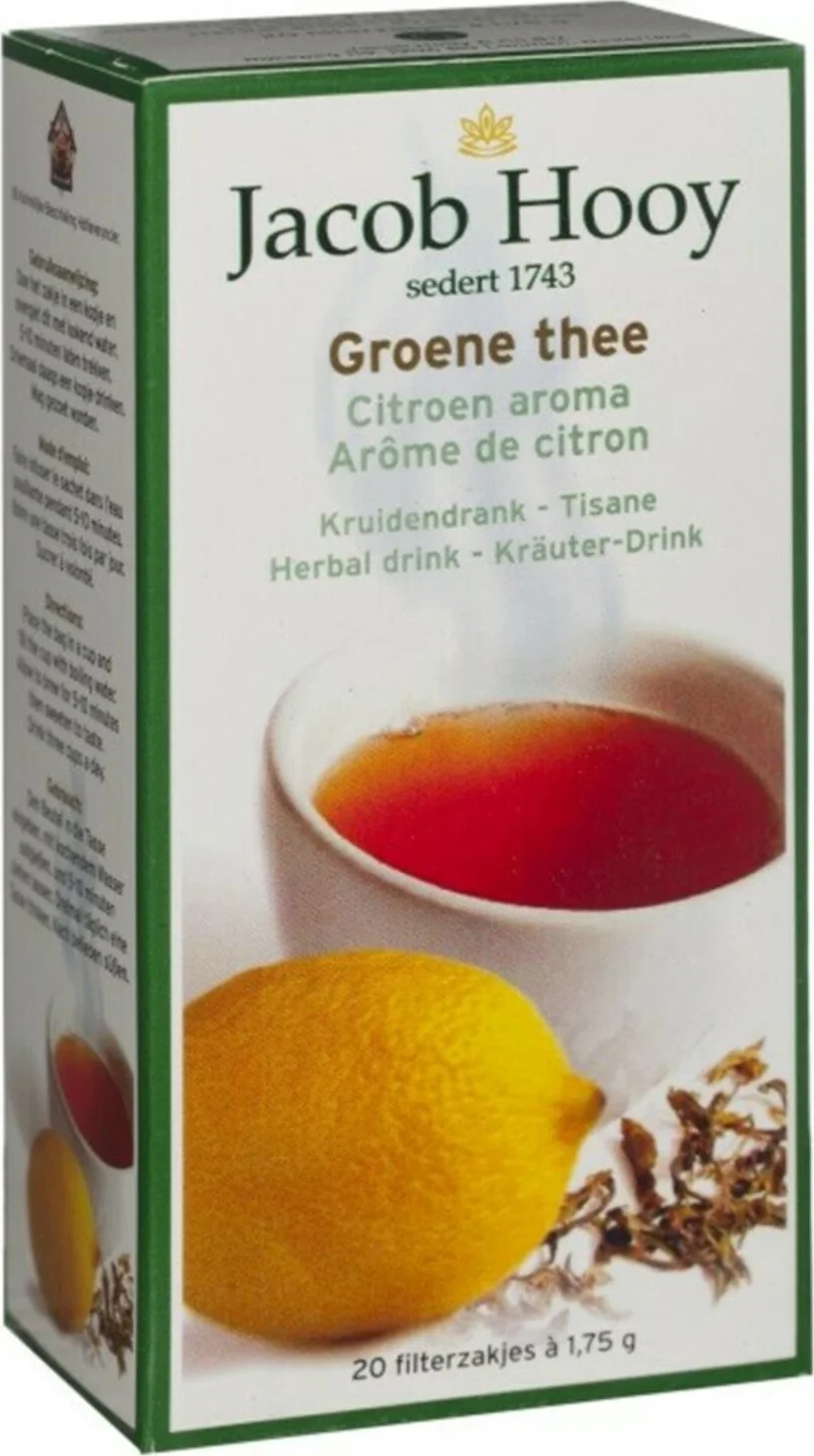 Jacob Hooy Groene Thee Citroen