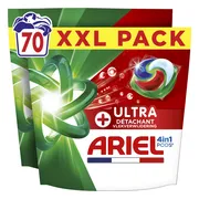 2x Ariel 4in1 Wasmiddel Pods Ultra Vlekverwijderaar 70 stuks