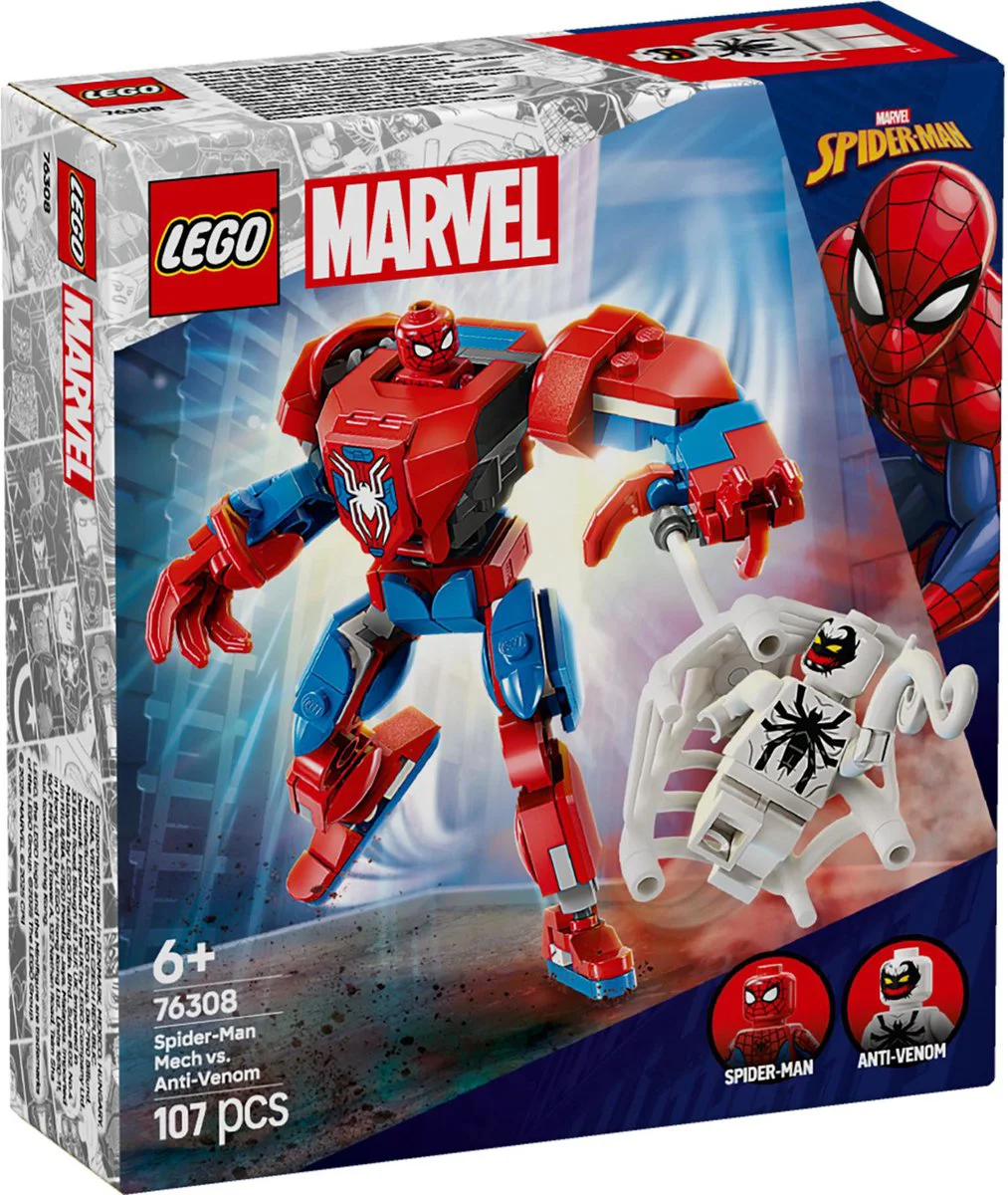LEGO Marvel Spider-Man mecha vs. Anti-Venom 76308