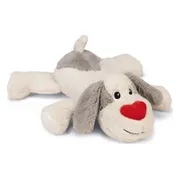 Beeztees Pluche Hondenknuffel XL Ties Wit 48 x 46 x 11 cm