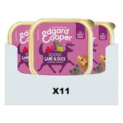 11x Edgard & Cooper Kuipje Vers Vlees Hondenvoer Wild - Eend 150 gr