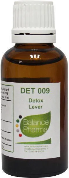 Balance Pharma Detox 009 Lever 30ML