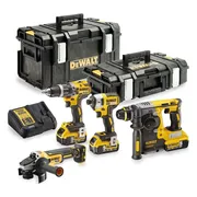 DeWALT DCK422P3 Accu combiset 4-delig 18V XR 5.0Ah in ToughSystem