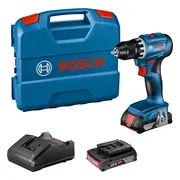 Bosch Professional GSR 18V-45 Accu schroefboormachine 18V 2.0Ah in L-Case - 06019K3202