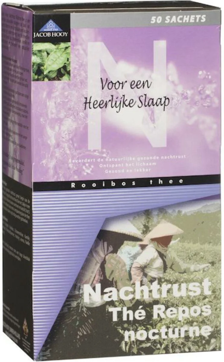 Jacob Hooy Nachtrust Theezakjes 50ST