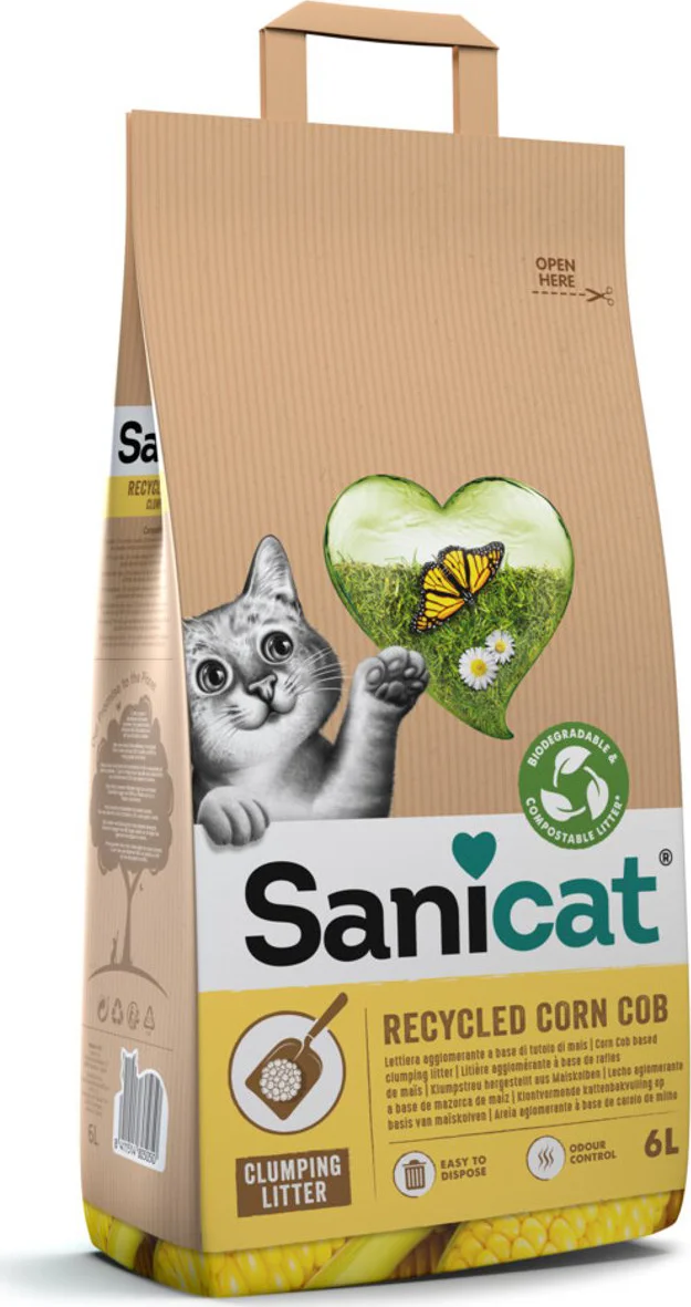 Sanicat Klontvormend Maïs 6 liter