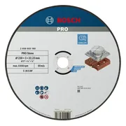 Bosch Professional Doorslijpschijf PRO Stone 230x22,23mm VE=1 - 2608603180