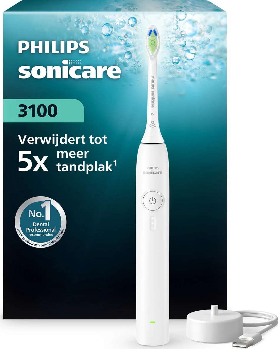 Philips Sonicare 3100 Series HX4031/21 Wit