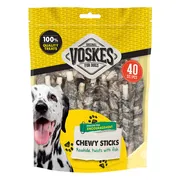 Voskes Hondensnack Rawhide Sticks Vis 40 stuks
