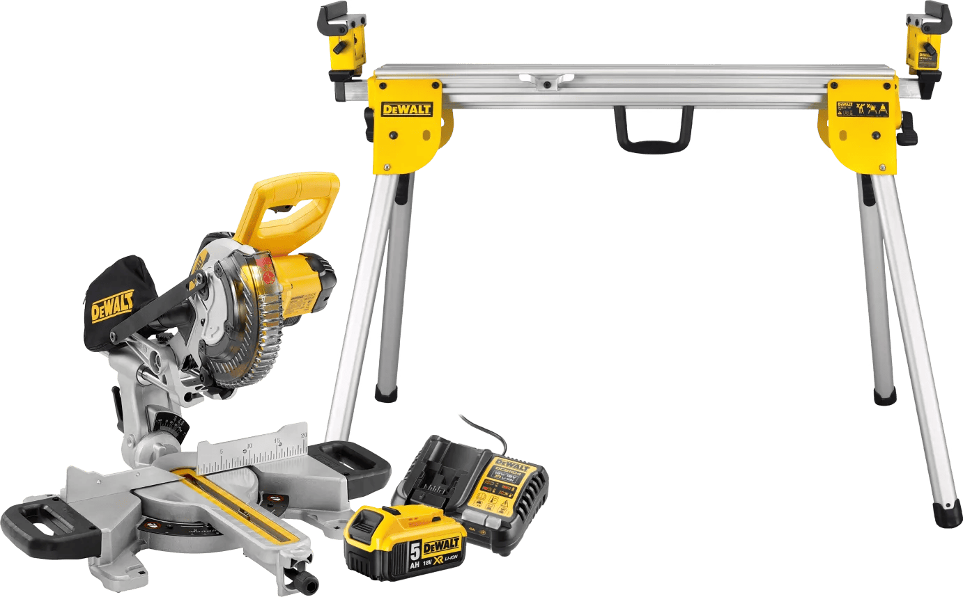 DeWalt DCS365N-XJ 5,0 Ah Accu Starterspakket + DeWalt DE7033-XJ
