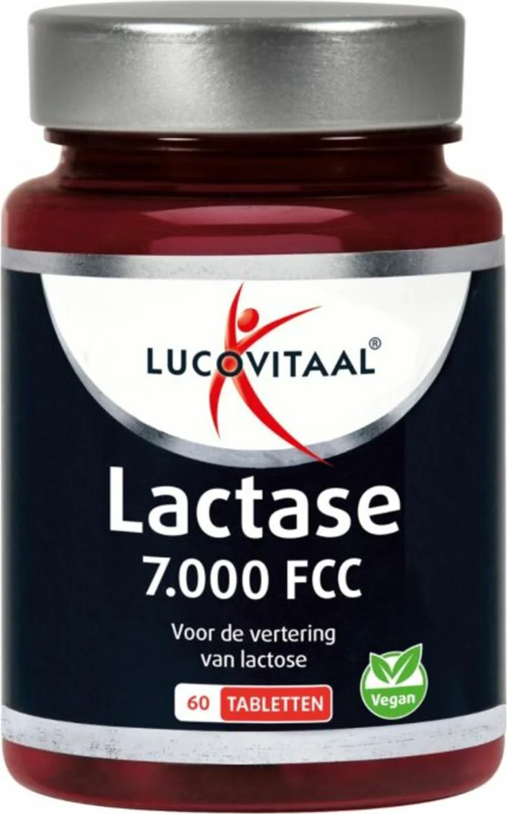 2x Lucovitaal Lactase 7000 FCC 60 tabletten