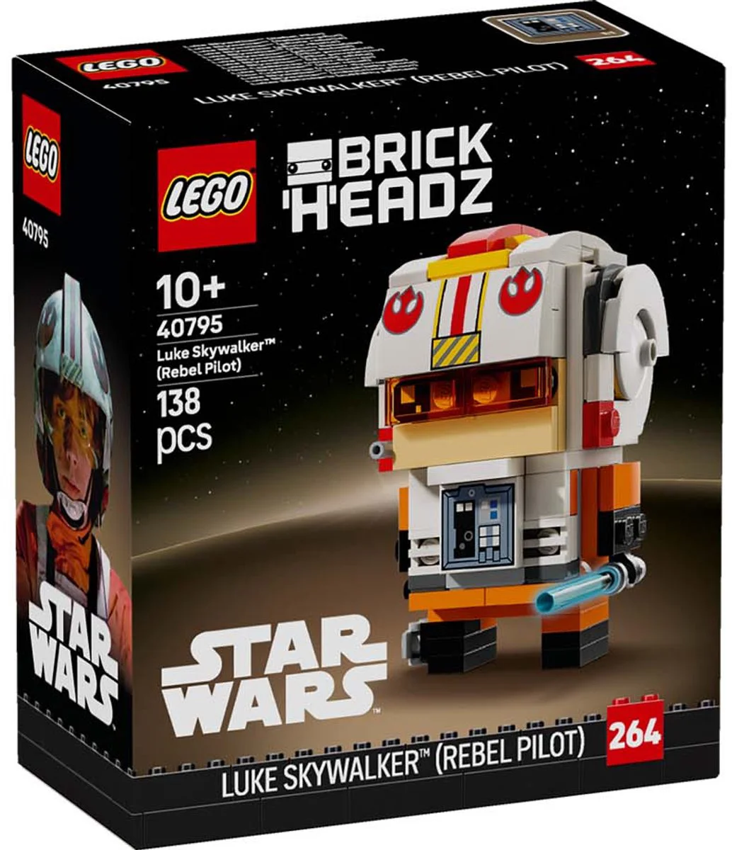 LEGO BrickHeadz Luke Skywalker (rebellenpiloot) 40795