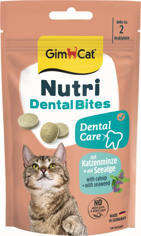 GimCat Kattensnack Nutri Dental Bites 40 gr