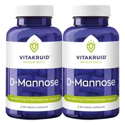 2x Vitakruid D-Mannose 500 90 vegancapsules