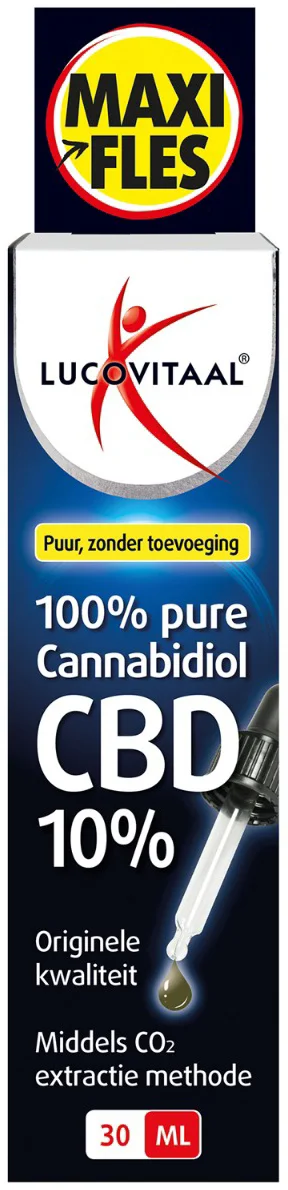 Lucovitaal Cannabidiol CBD Olie 10% 30ML