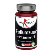 Lucovitaal Foliumzuur + Vitamine D3 120 tabletten