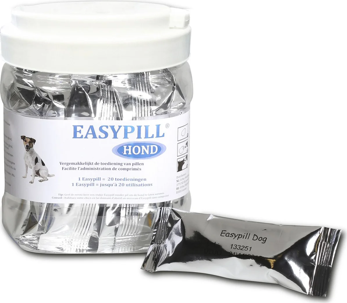 20x Easypill Hond Sachet 20 gr