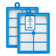 DEGG® - Hepa H13 Filter - Geschikt voor Philips, AEG en Electrolux - Stofzuiger Onderdelen - Vervangt FC8031 - H13 (voorheen H12) - Standaard Filter geschikt voor Philips, AEG en Electrolux - Premium Kwaliteit - 2 STUK(S)