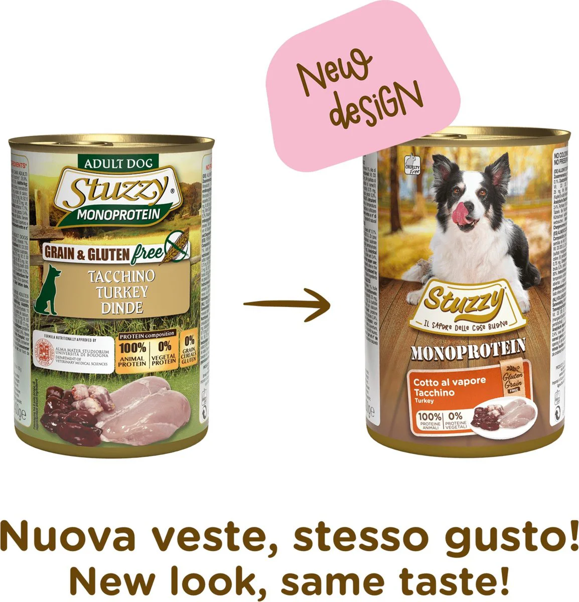 Stuzzy Hondenvoer MonoProtein Kalkoen 400 gr