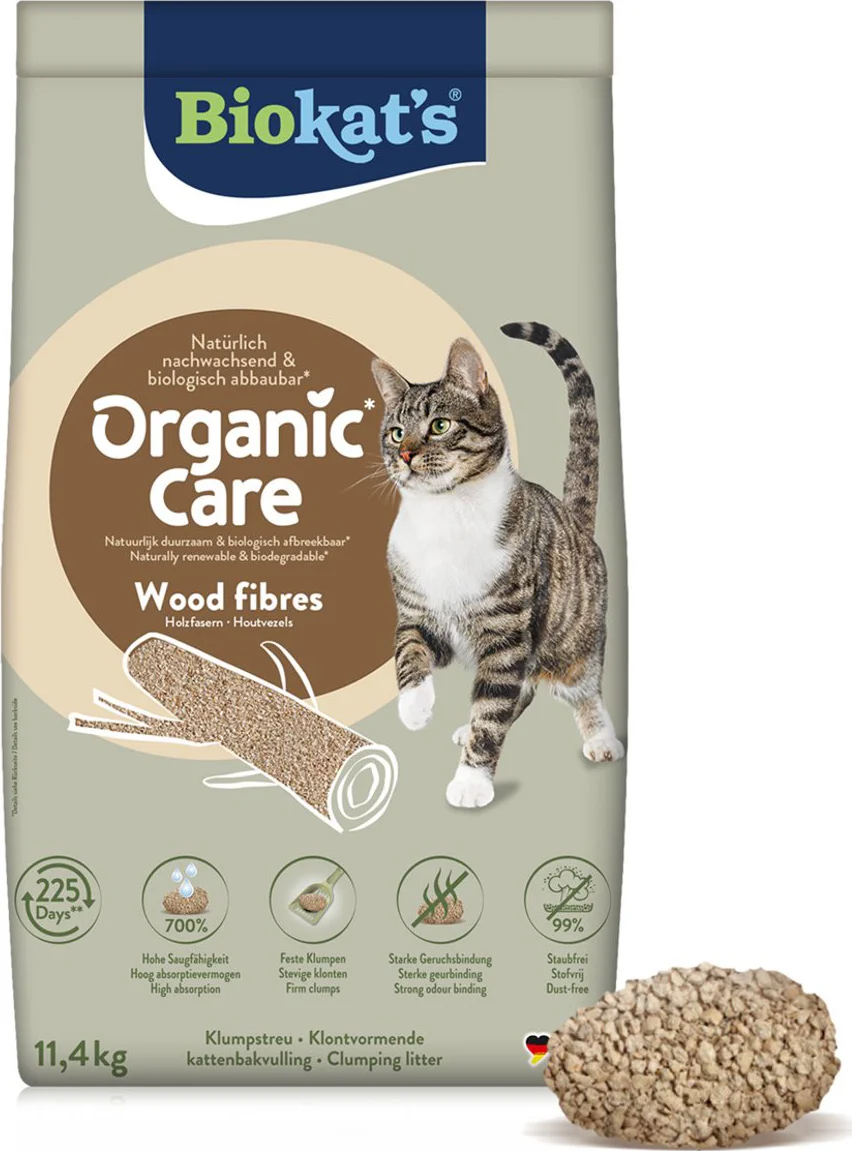 Biokat’s Organic Care Wood Fibres