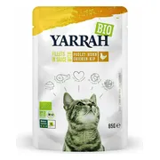 14x Yarrah Bio Kattenvoer Kip 85 gr