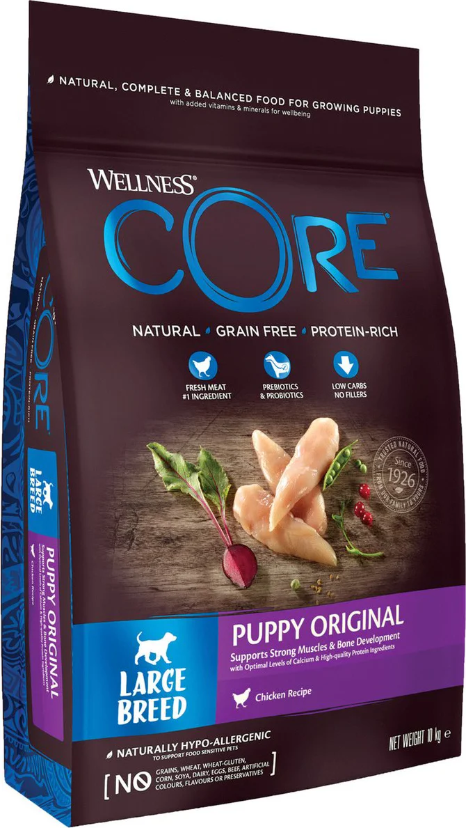 Wellness Core Hondenvoer Puppy Large Breed Kalkoen - Kip 10 kg