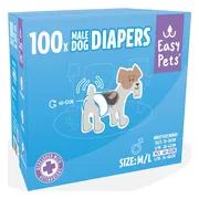 EasyPets Hondenluiers Reu M/L 100 stuks