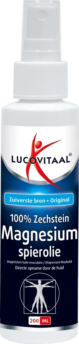 Lucovitaal Spray Magnesium Spierolie 200 ml