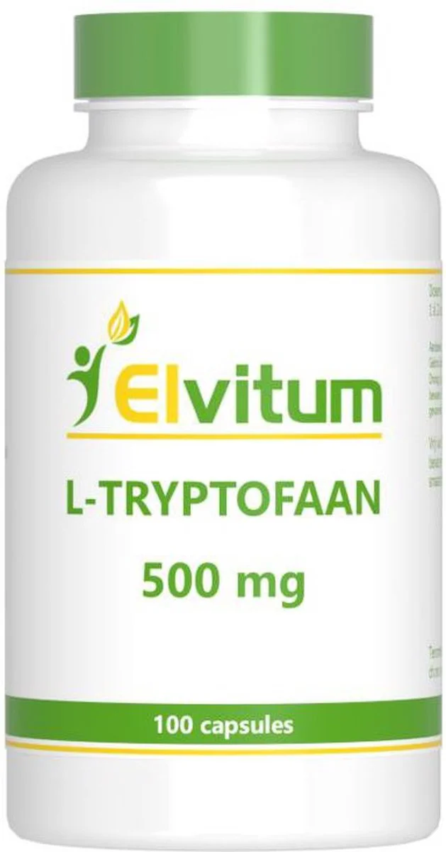 Elvitum L-Tryptofaan Vegicaps 100CP