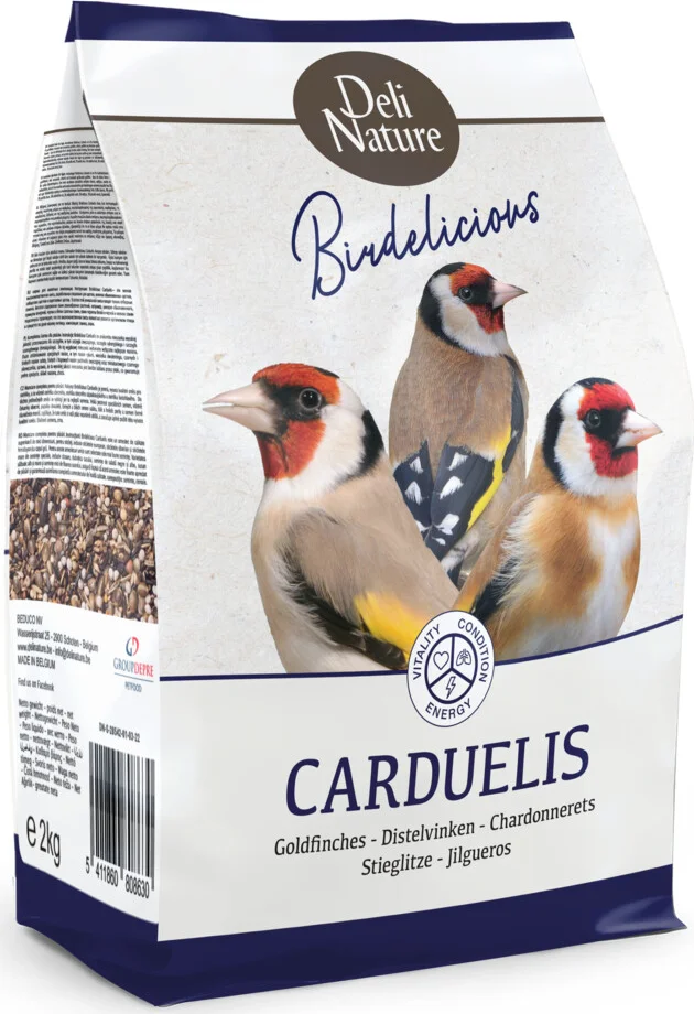 Deli Nature Carduelis Distelvinken Birdelicious 2 kg