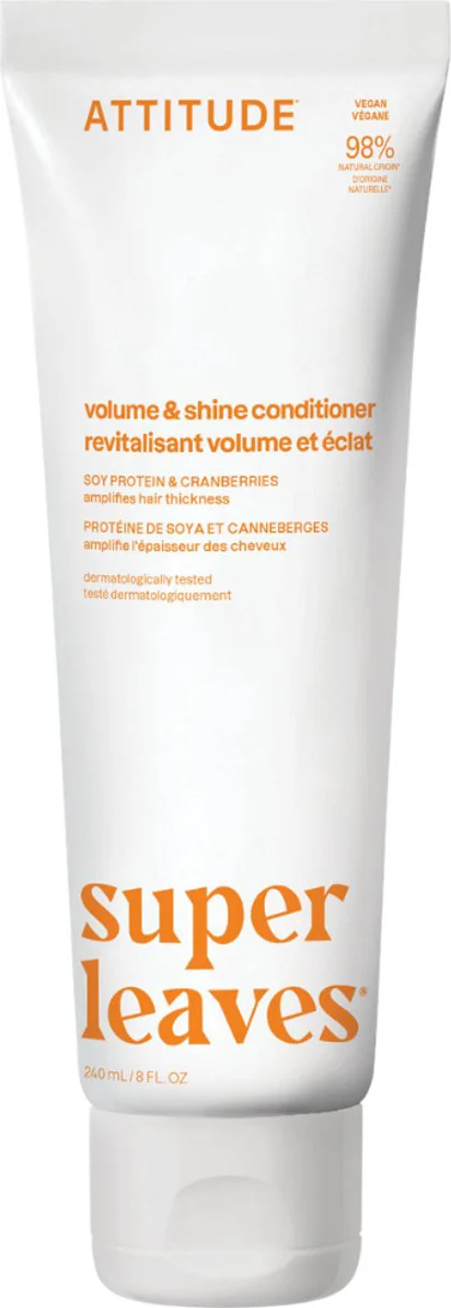 Attitude Super Leaves Conditioner Volume & Shine Soy Protein & Cranberries 240ML