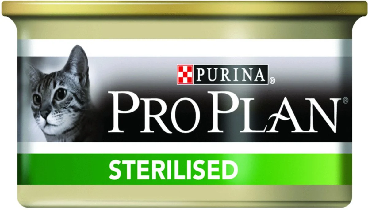 Pro Plan Kattenvoer Nat Paté Sterilised Zalm & Tonijn 85 gr