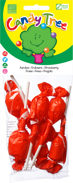 Candy Tree Aardbeiknotsen 7ST