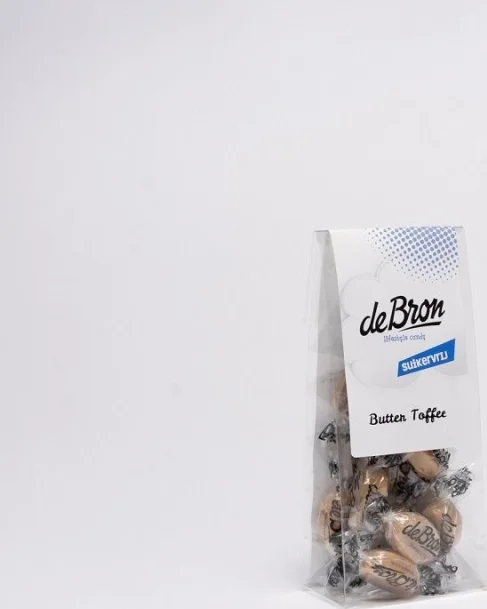 De Bron Butter Toffee Suikervrij 65GR