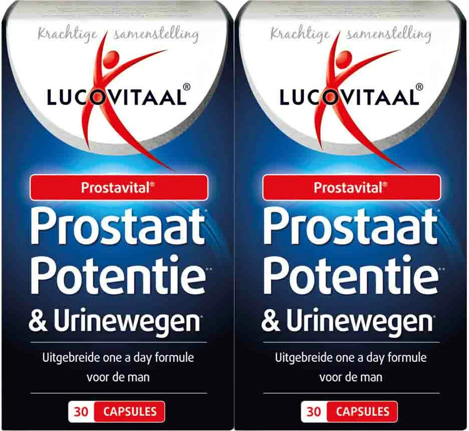 2x Lucovitaal Prostaat Potentie en Urinewegen 30 capsules