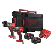 Milwaukee M18 FUEL™ FPP2F3-502X Accu combiset 2-delig (FPD3 + FMTIW2F12) 18V 5.0Ah in HD-Box - 4933492518