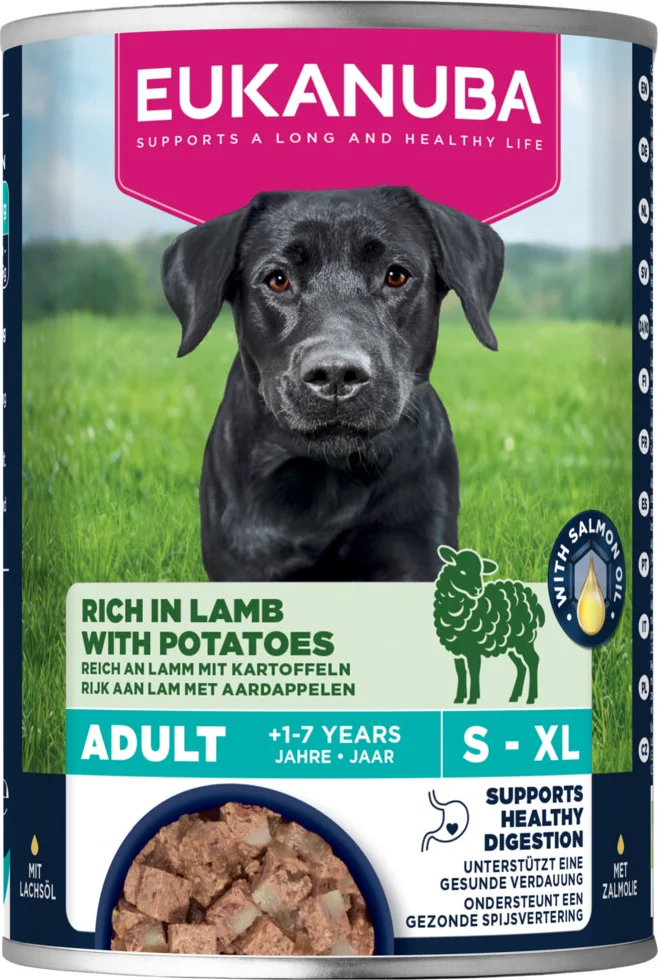 Eukanuba Hondenvoer Nat Life Care Dog Adult Lam en Aardappel 400 gr